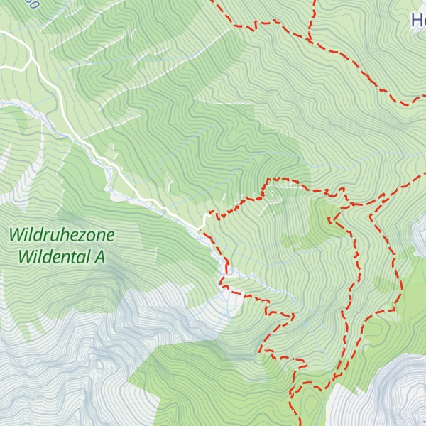 Map of Fluchtalpe