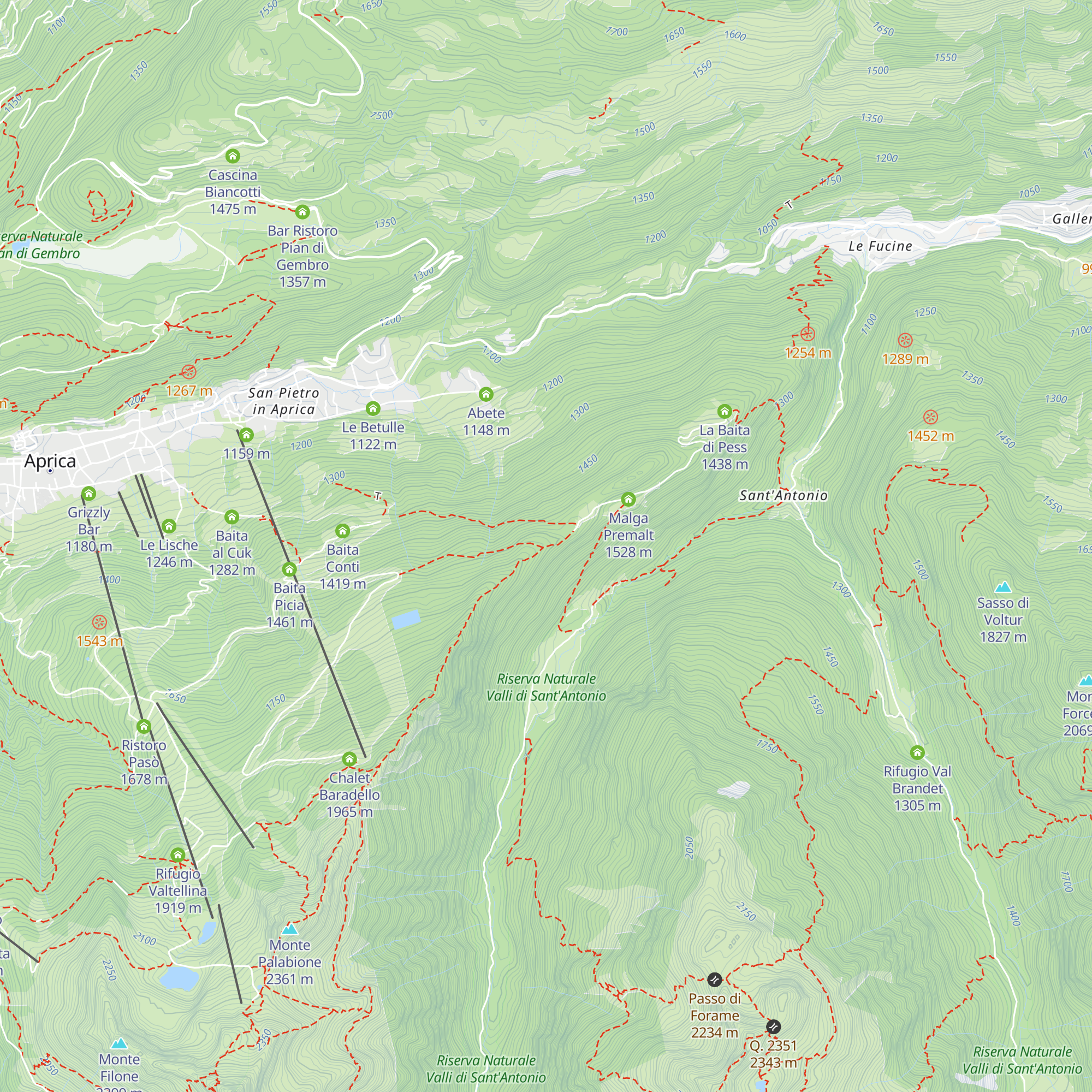 Roccolo map
