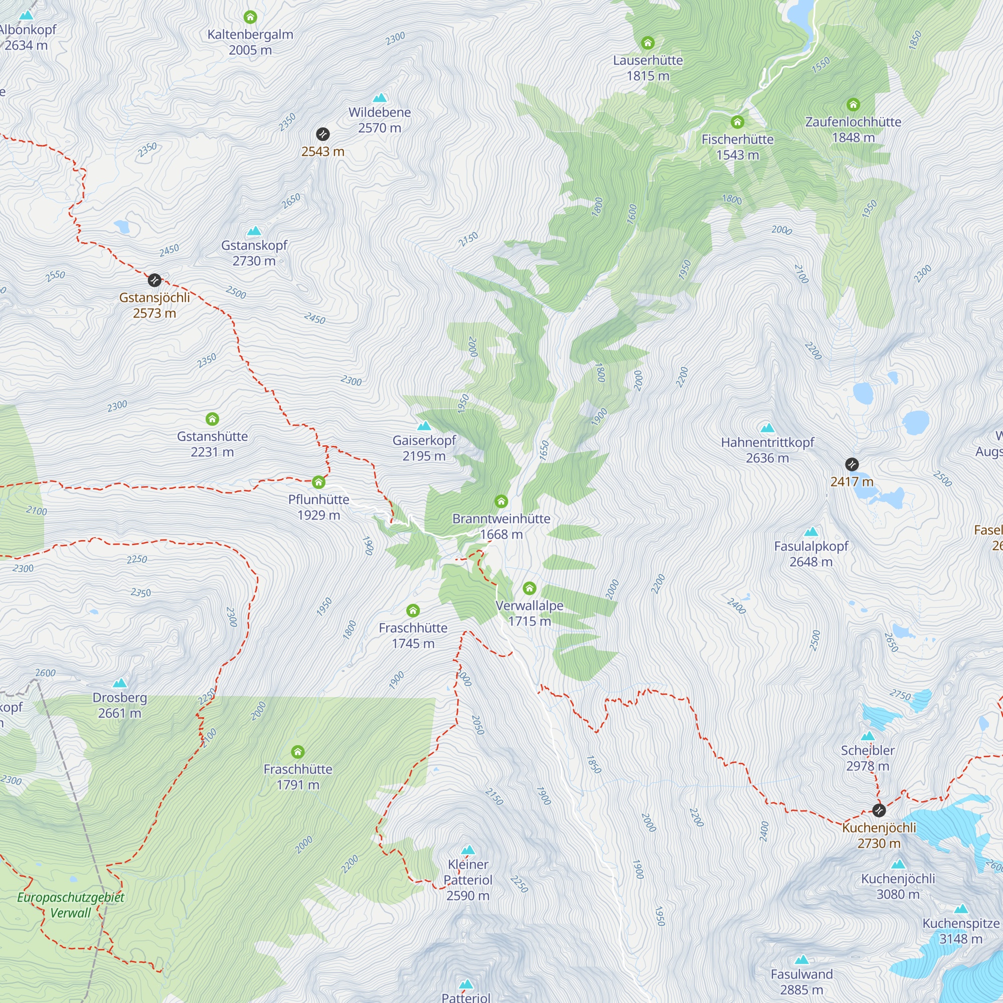 Branntweinhütte map