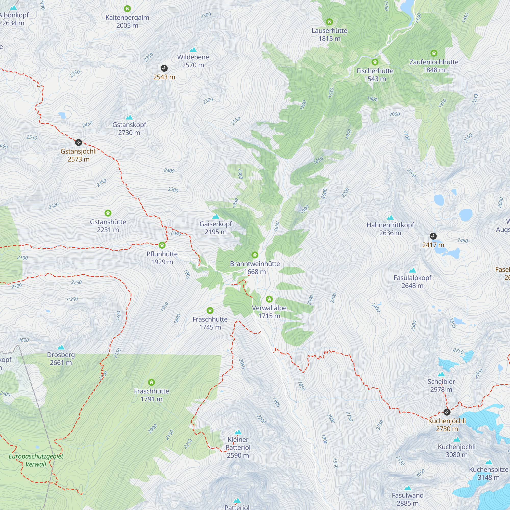 Branntweinhütte map
