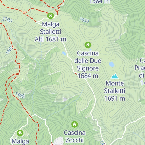 Map of Malga Stalletti Bassi