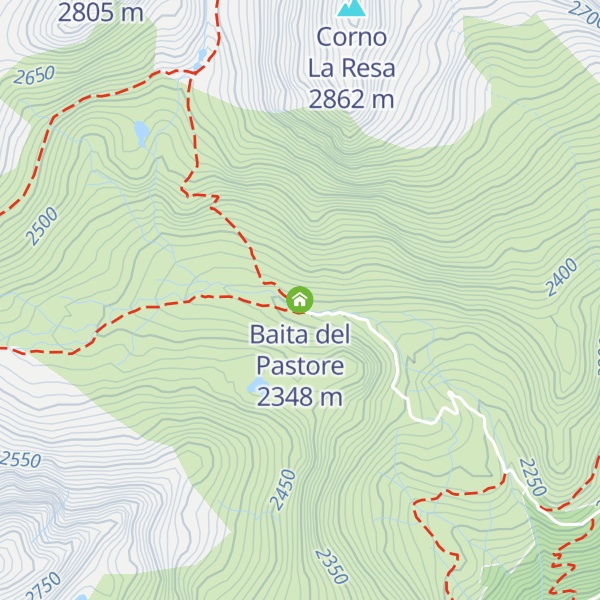 Map of Baita del Pastore