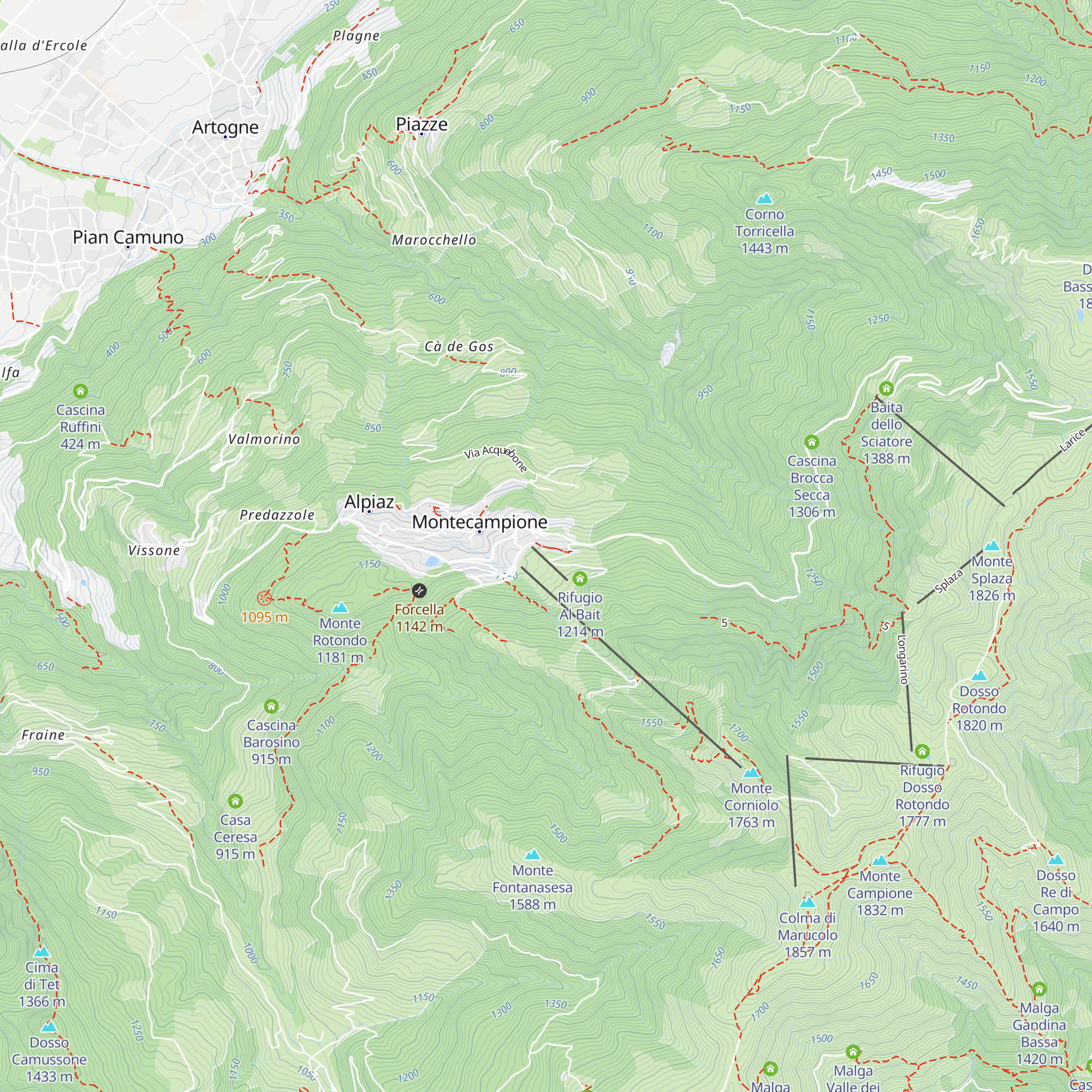 Pizzeria Val Grande map