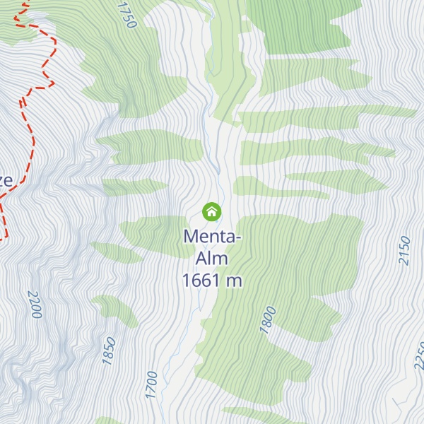 Map of Menta-Alm