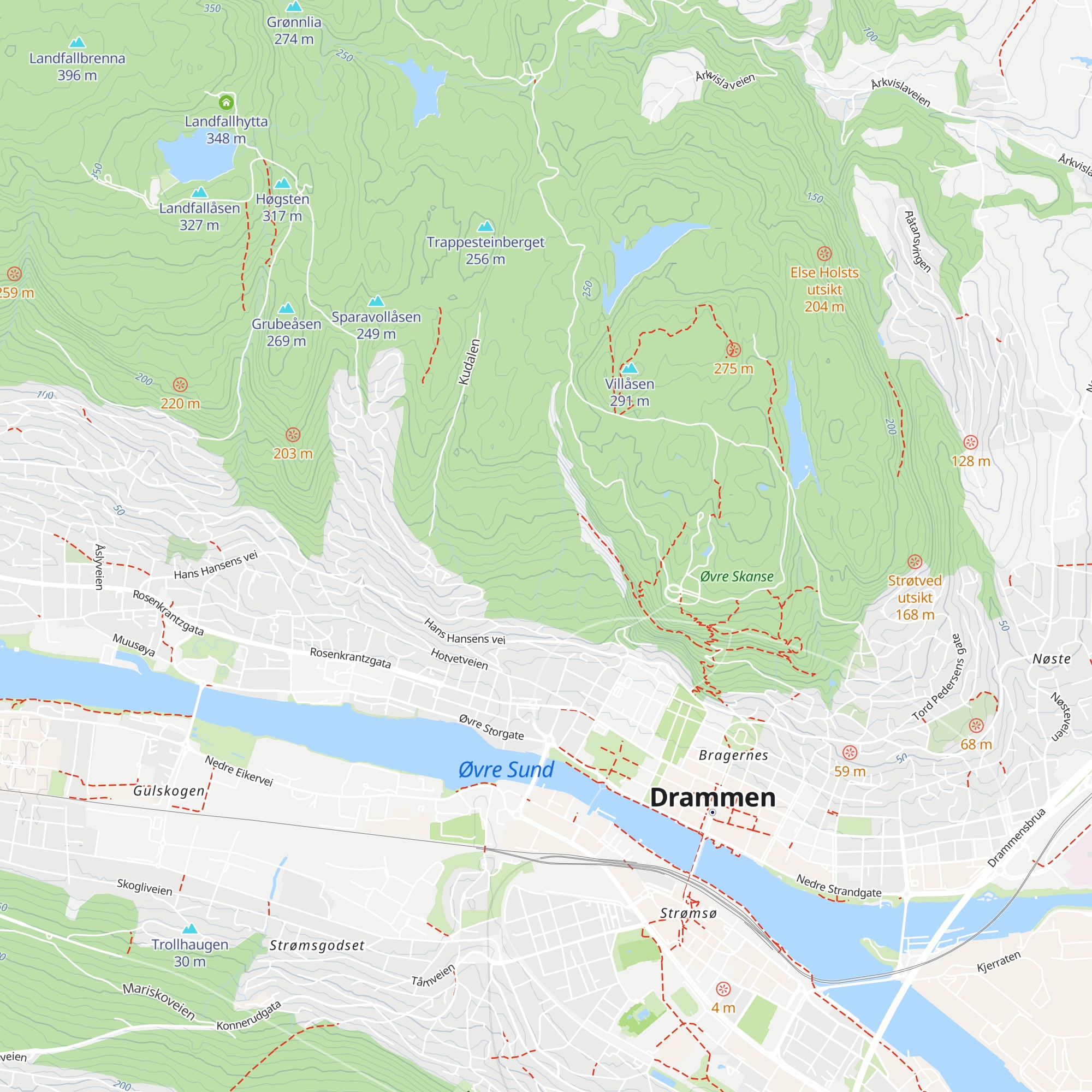Hamborgstrømpaviljongen map