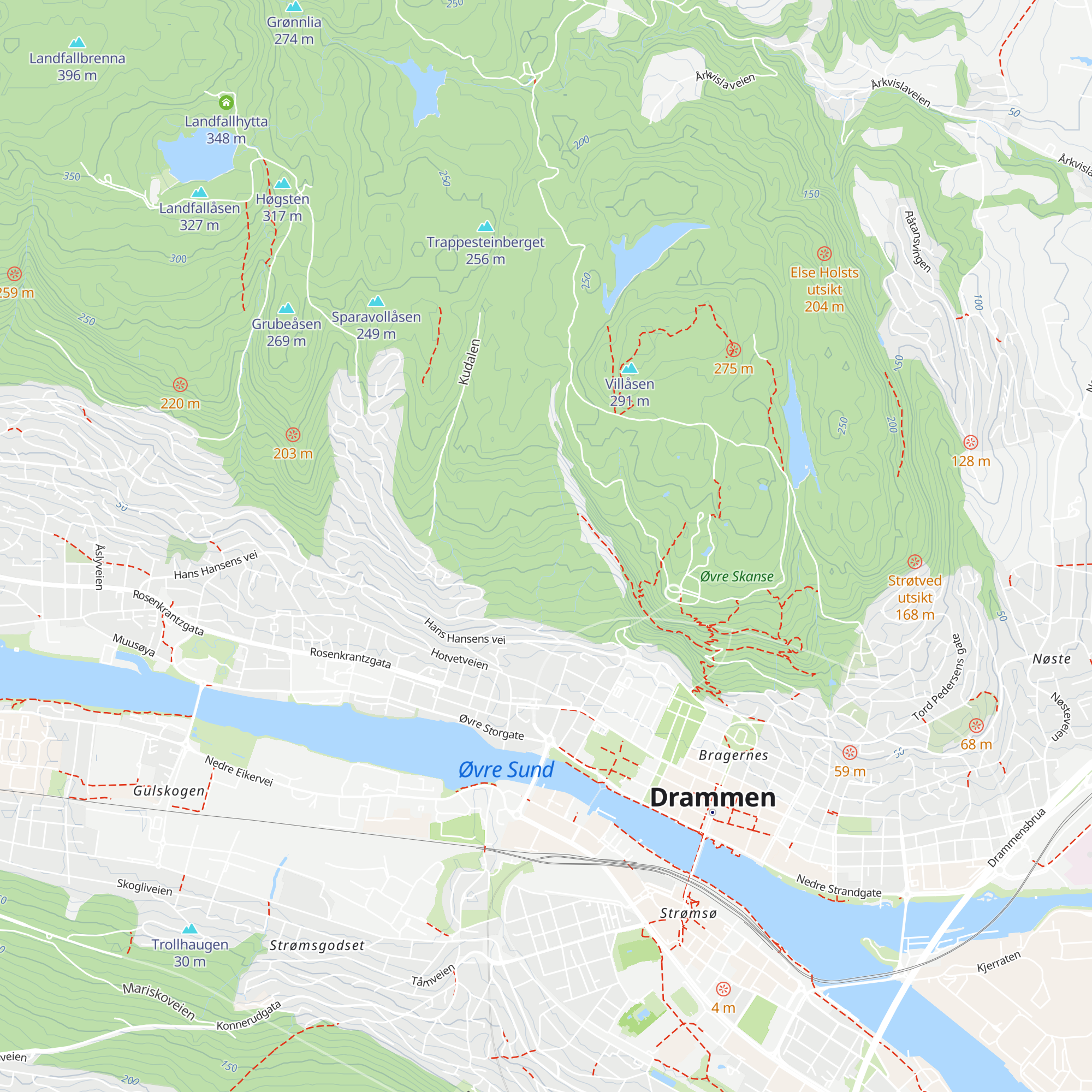 Hamborgstrømpaviljongen map