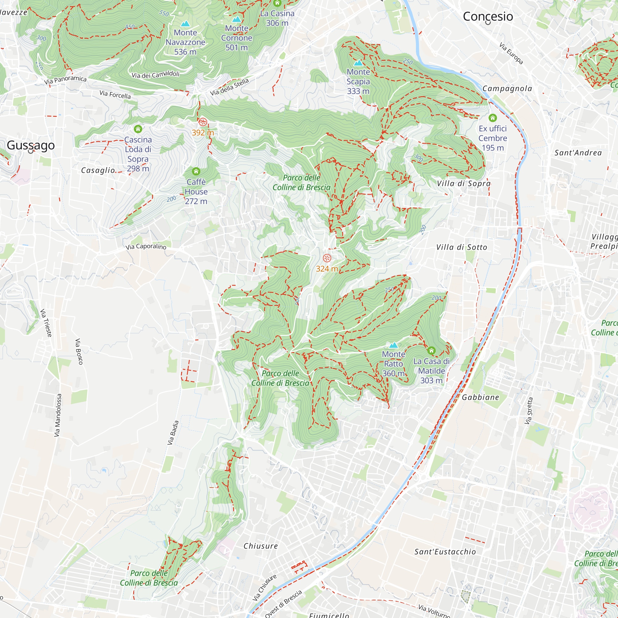 Cà dell'Ora map