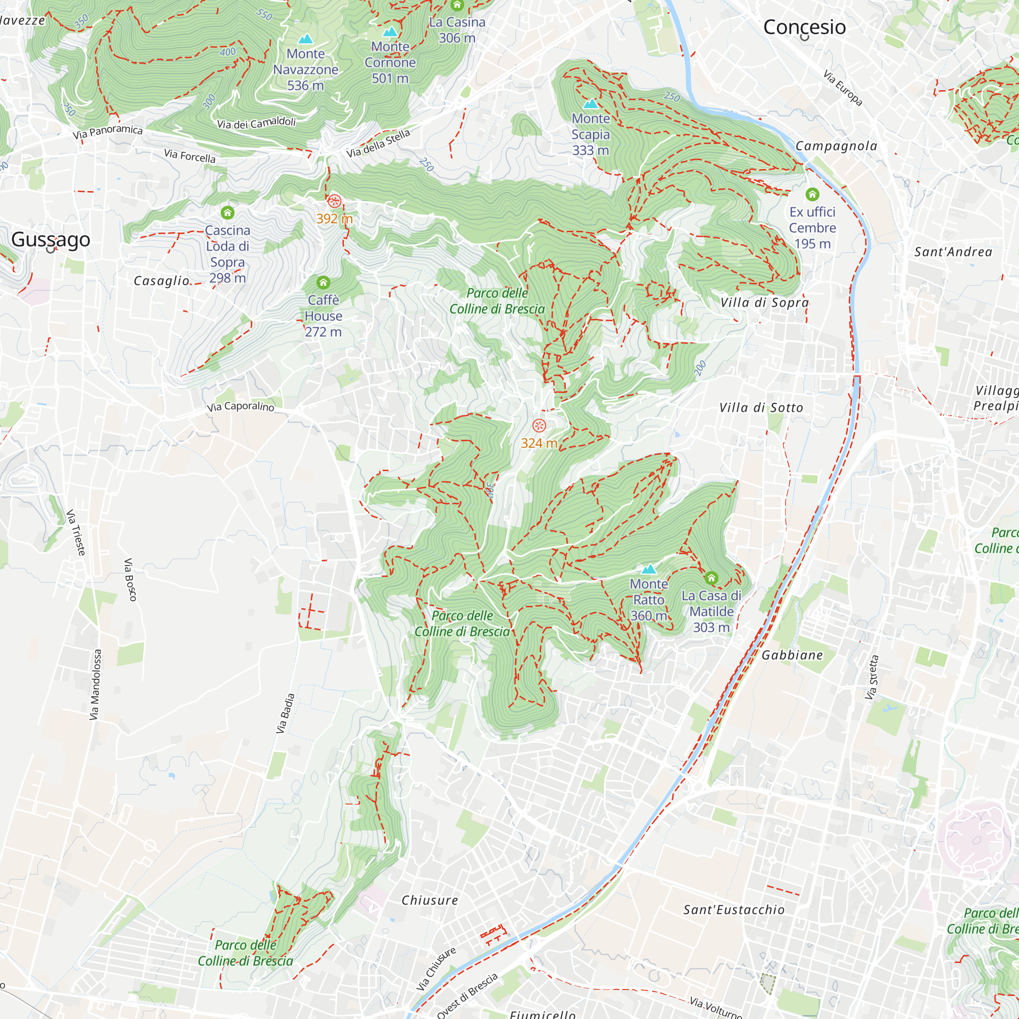 Cà dell'Ora map