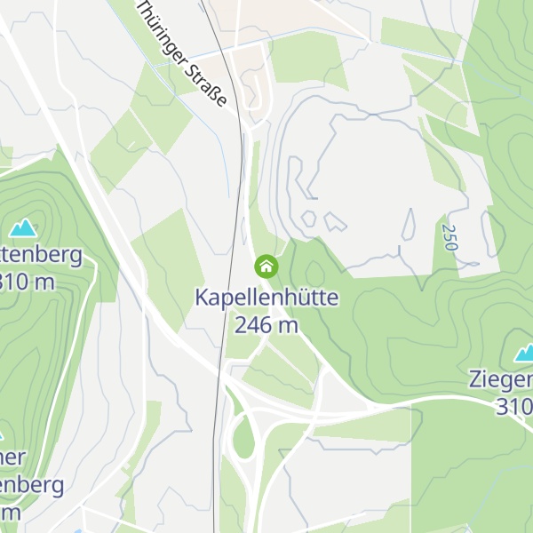 Map of Kapellenhütte