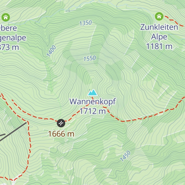 Map of Wannenkopf