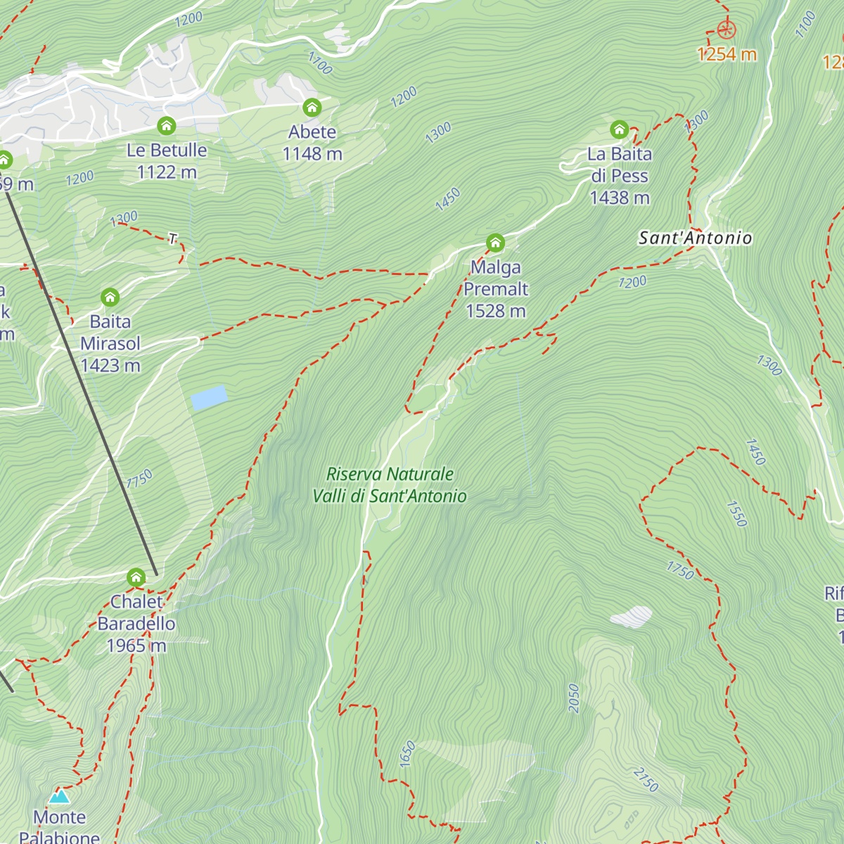 Rifugio Alpini map