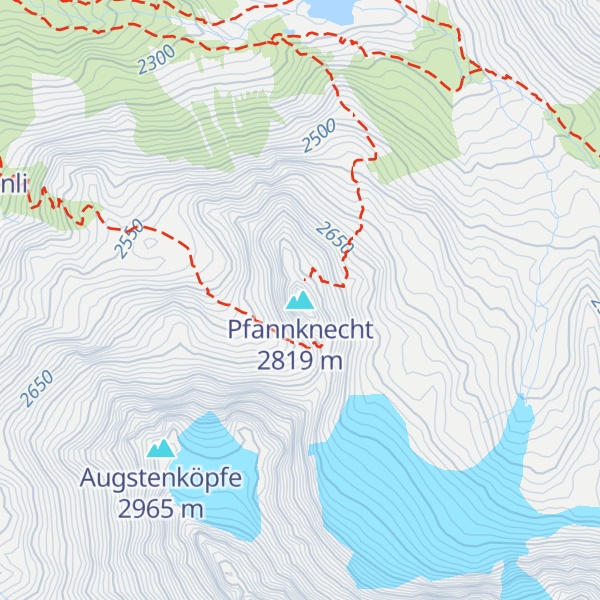 Map of Pfannknecht