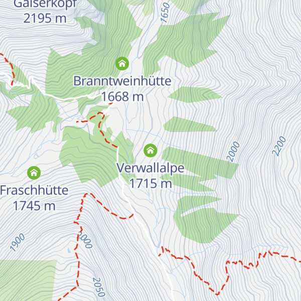 Map of Verwallalpe
