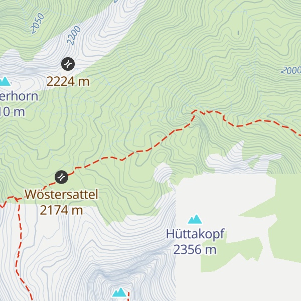 Map of Ober Wösteralm