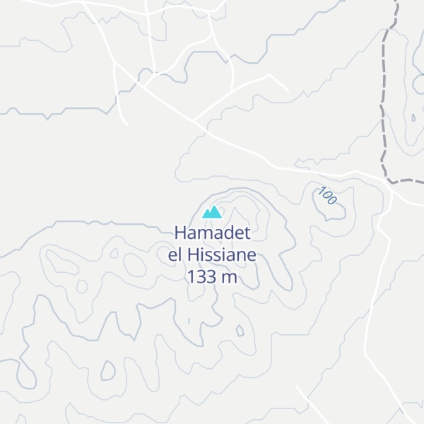 Map of Hamadet el Hissiane