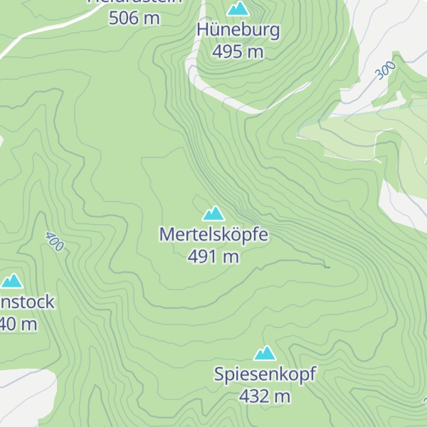 Map of Mertelsköpfe