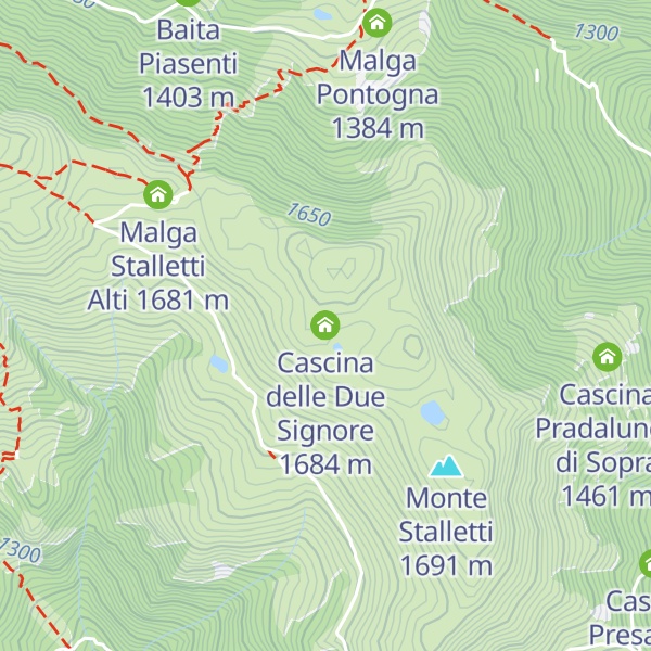 Map of Cascina delle Due Signore
