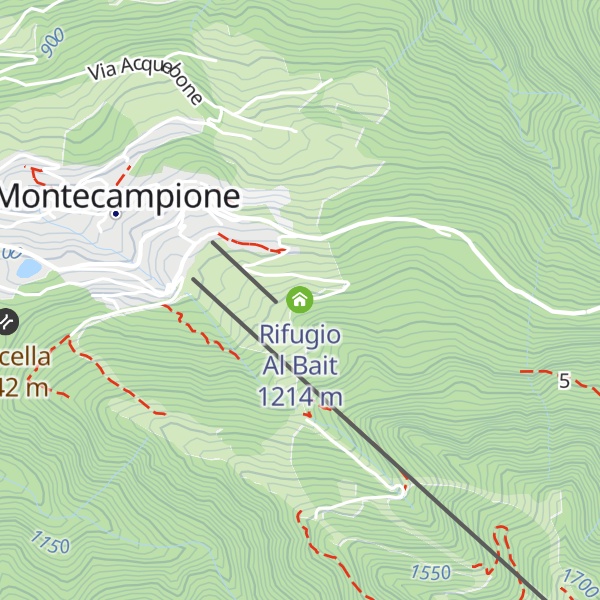 Map of Rifugio Al Bait