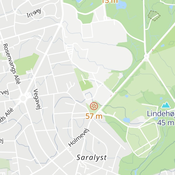 Map of Sciencehytterne