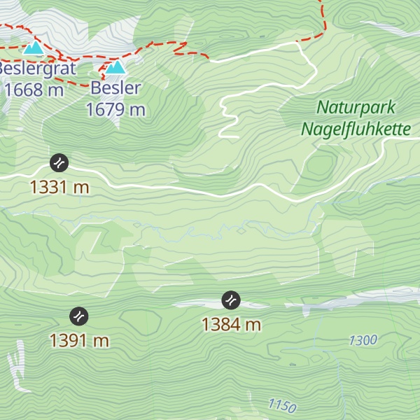 Map of Untere Gundalpe