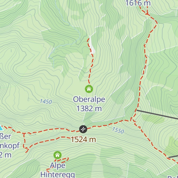 Map of Oberalpe