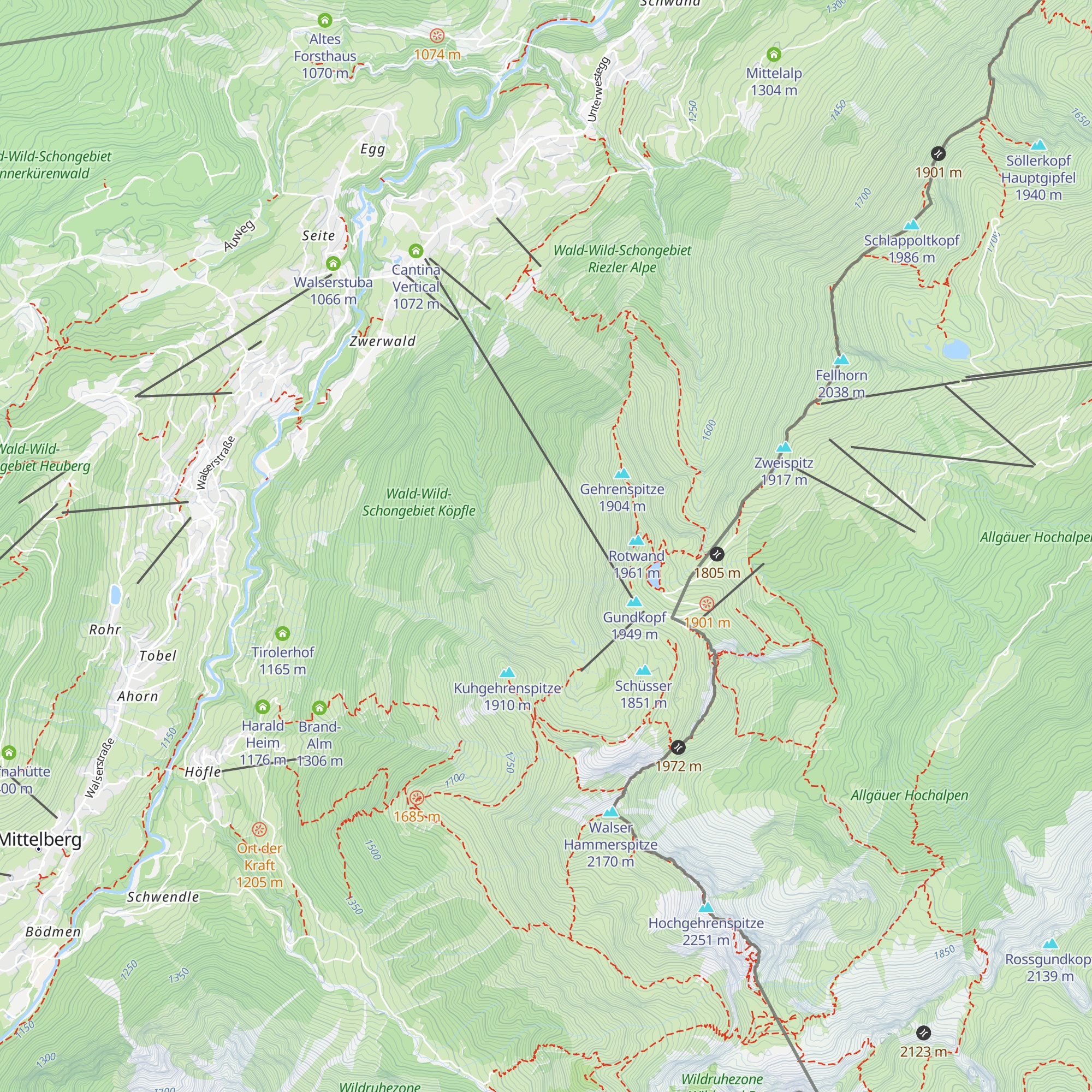 Jausenstation Zwerenalpe map