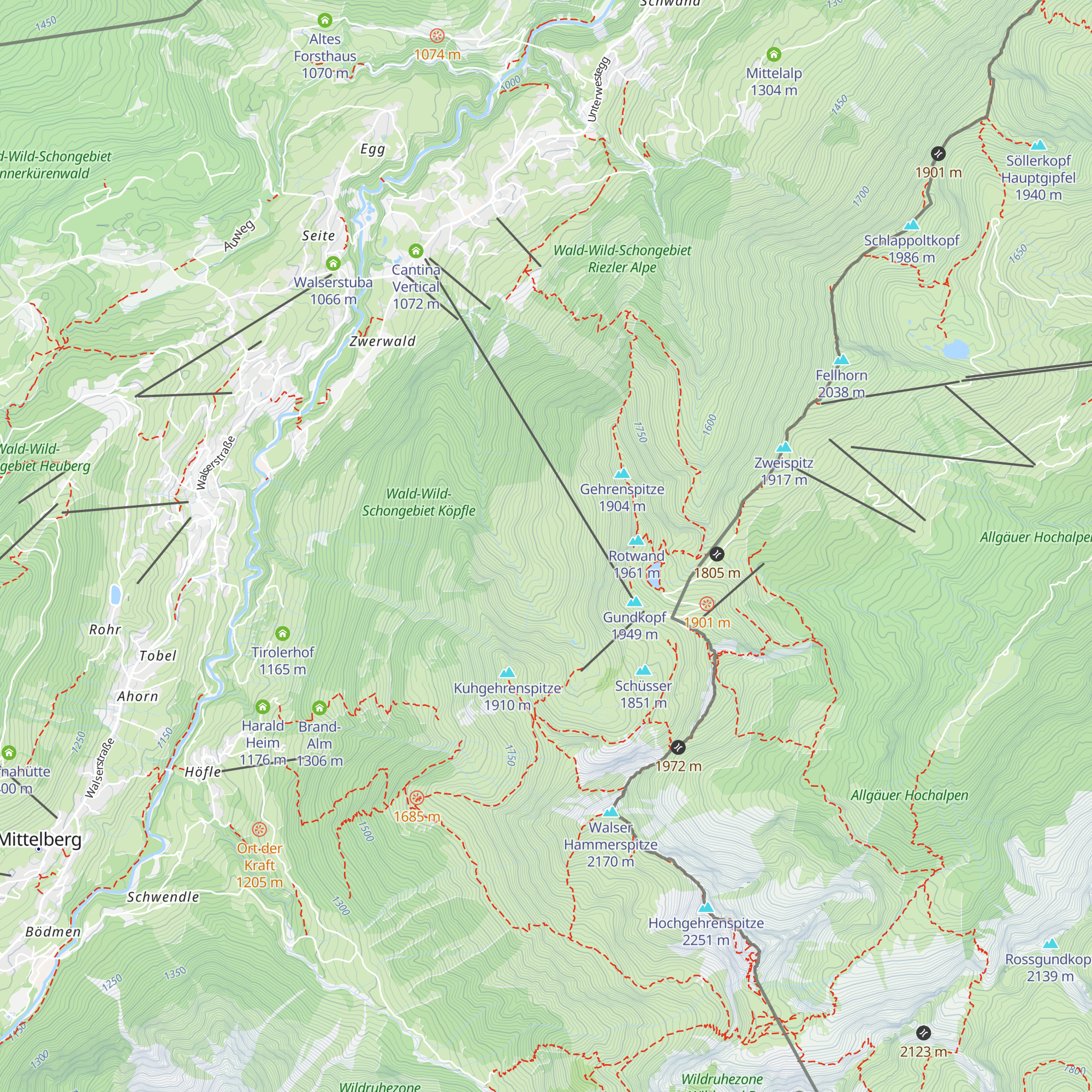 Jausenstation Zwerenalpe map