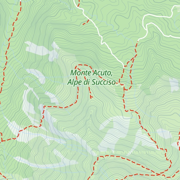 Map of Monte Ramiseto