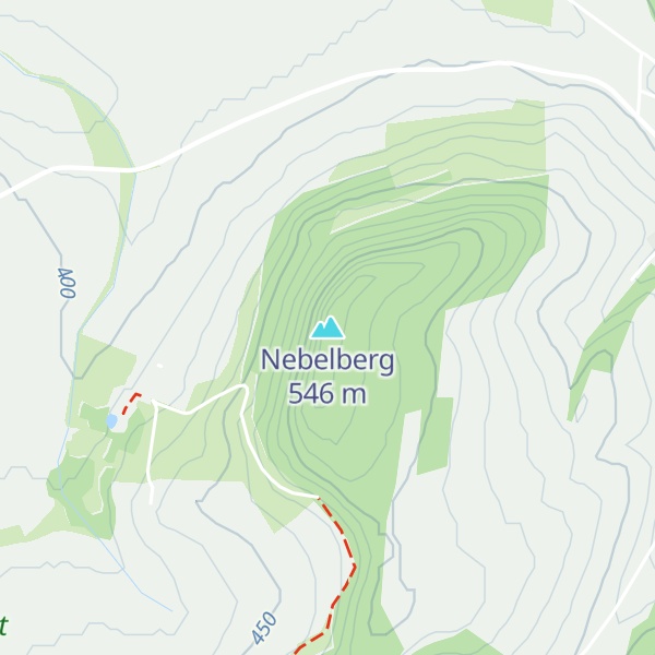 Map of Nebelberg