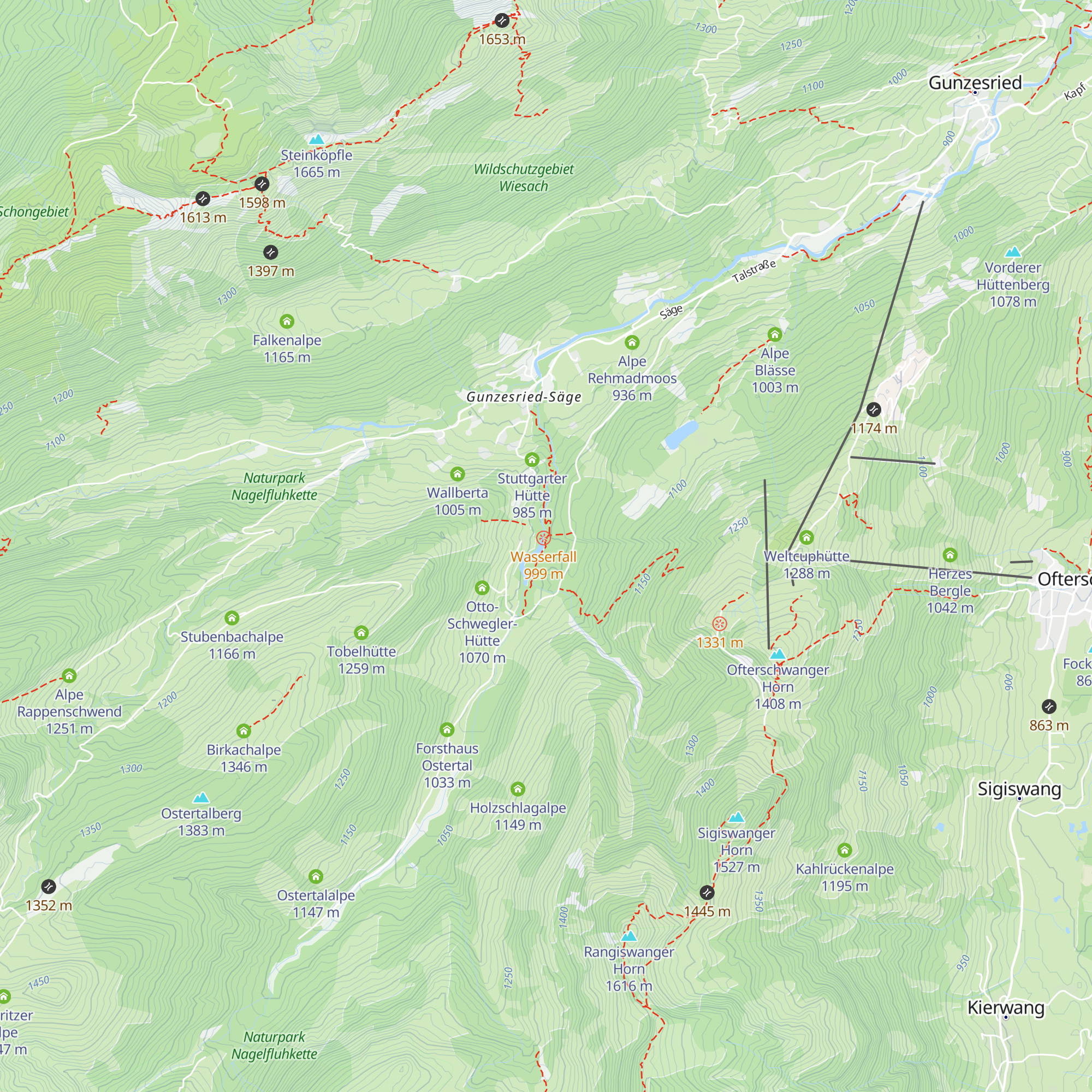 Brotzeithütte map