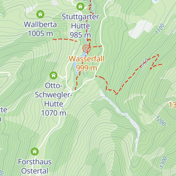Map of Angerhütte