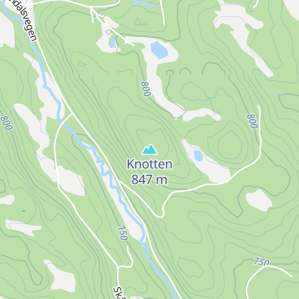 Map of Knotten