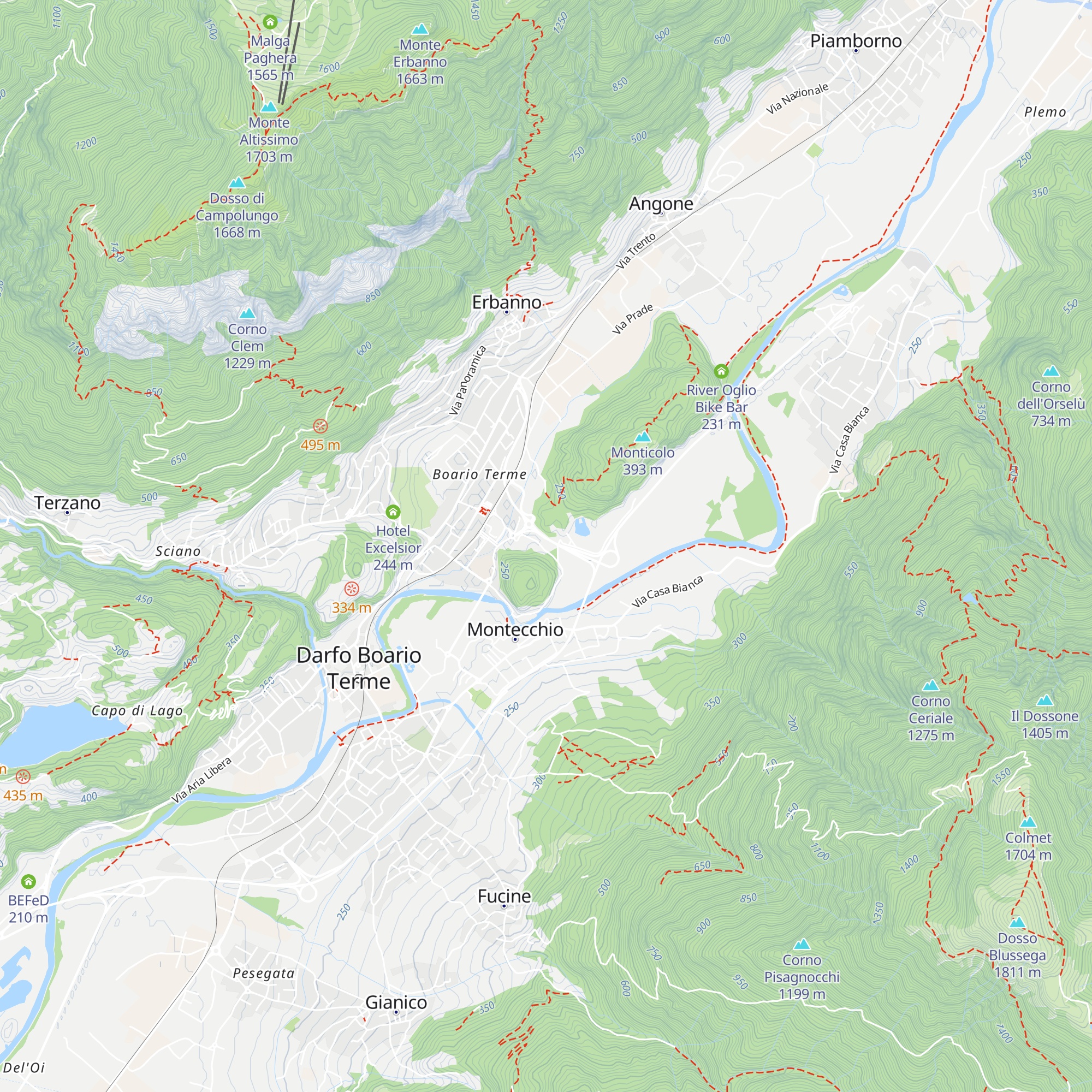Albergo Ristorante Castellino map