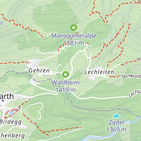 Map of Mooswald