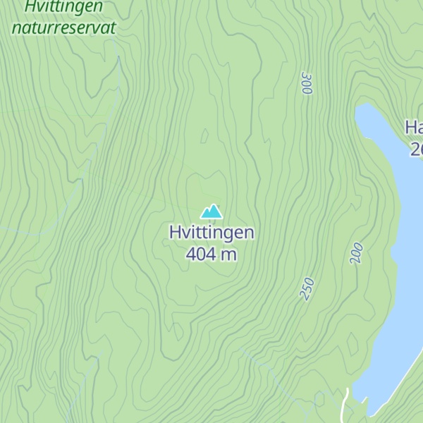 Map of Hvittingen