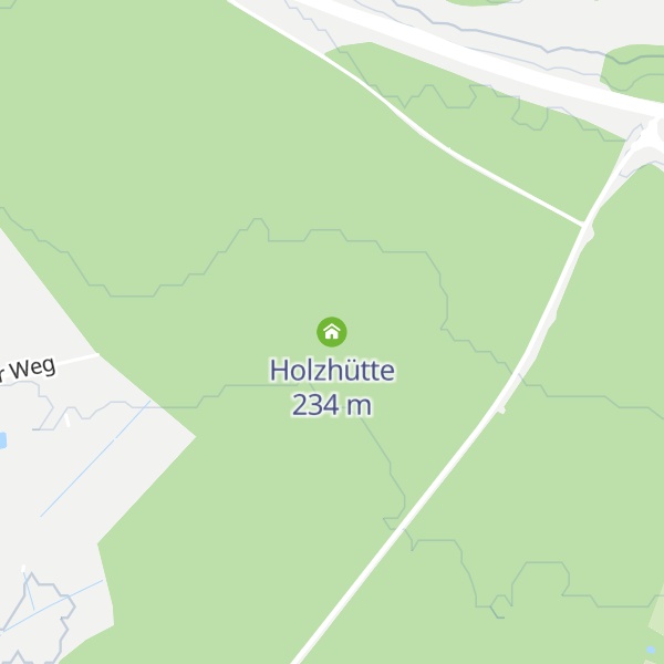 Map of Holzhütte