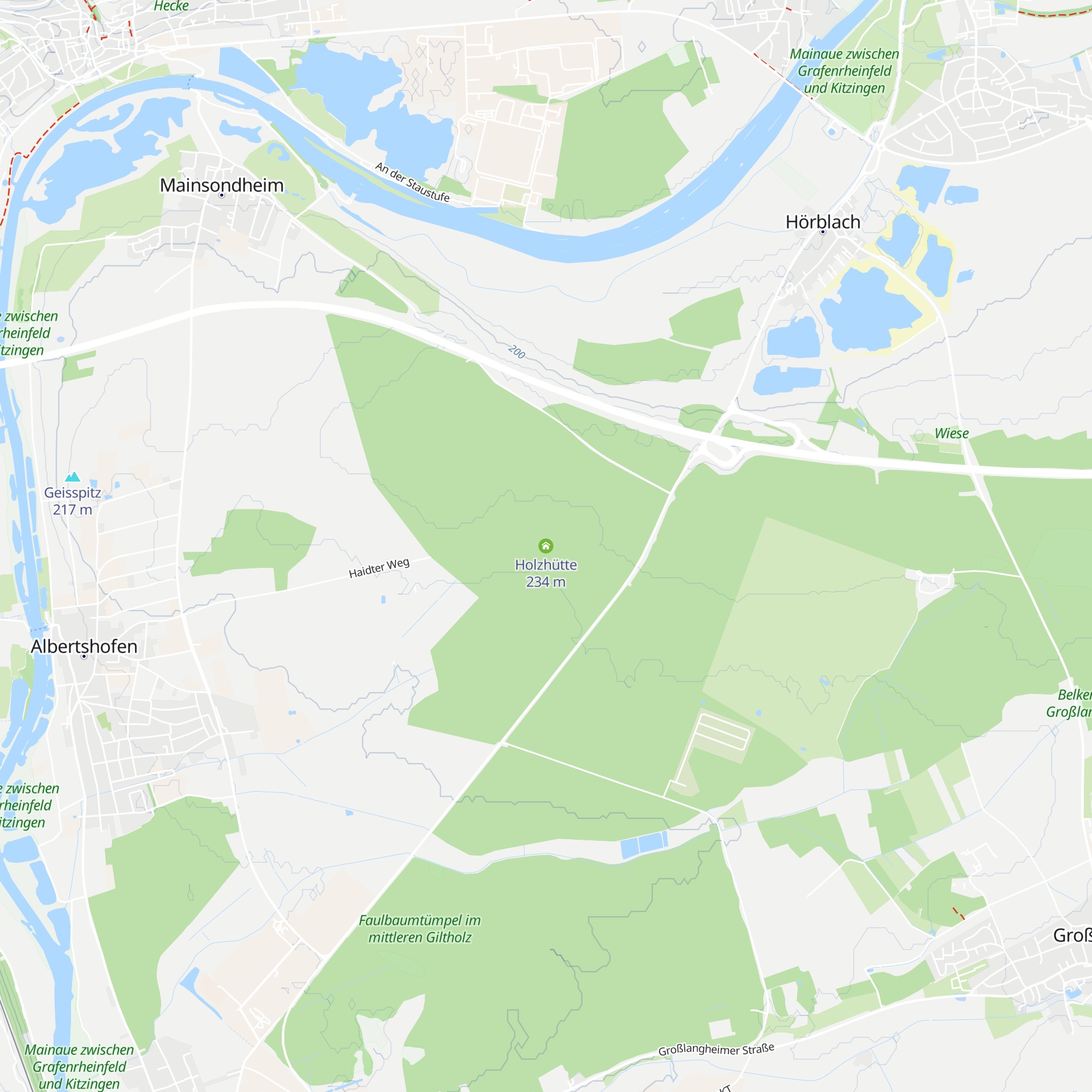 Holzhütte map