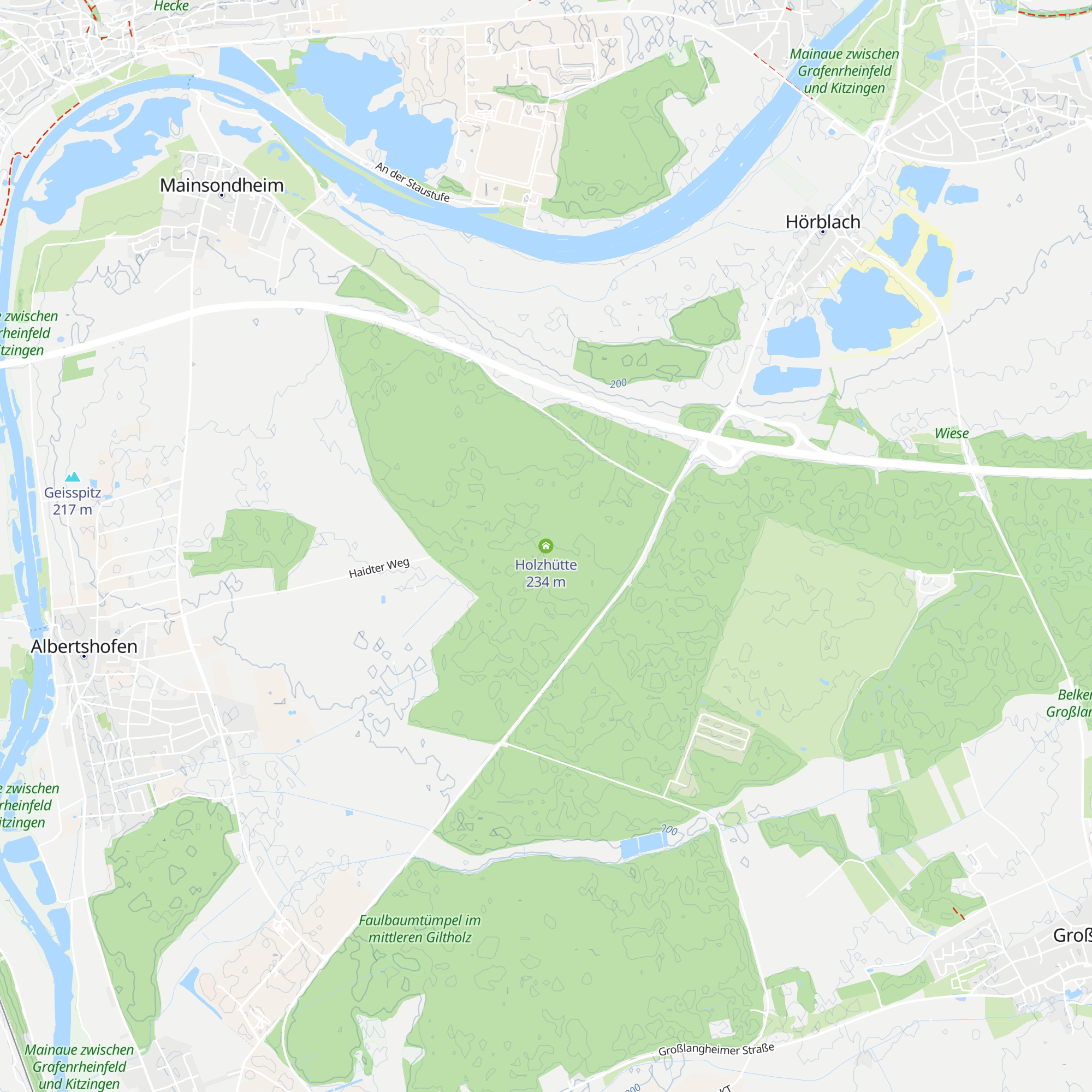 Holzhütte map