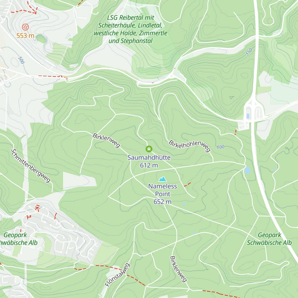 Saumahdhütte map