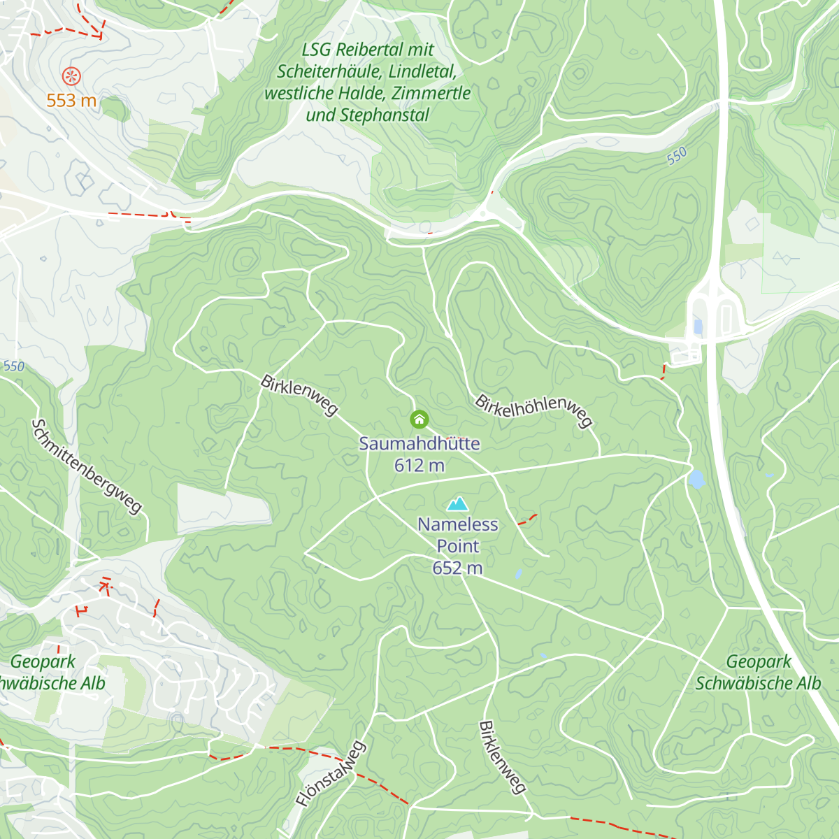 Saumahdhütte map