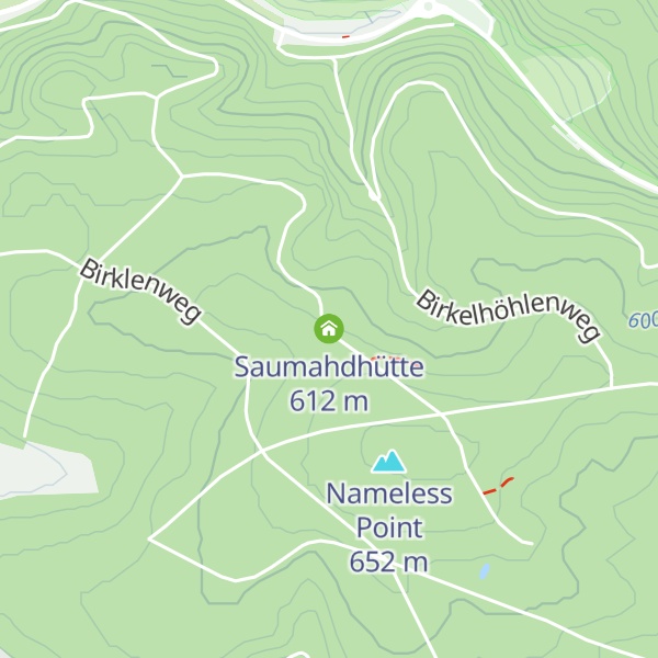 Map of Saumahdhütte