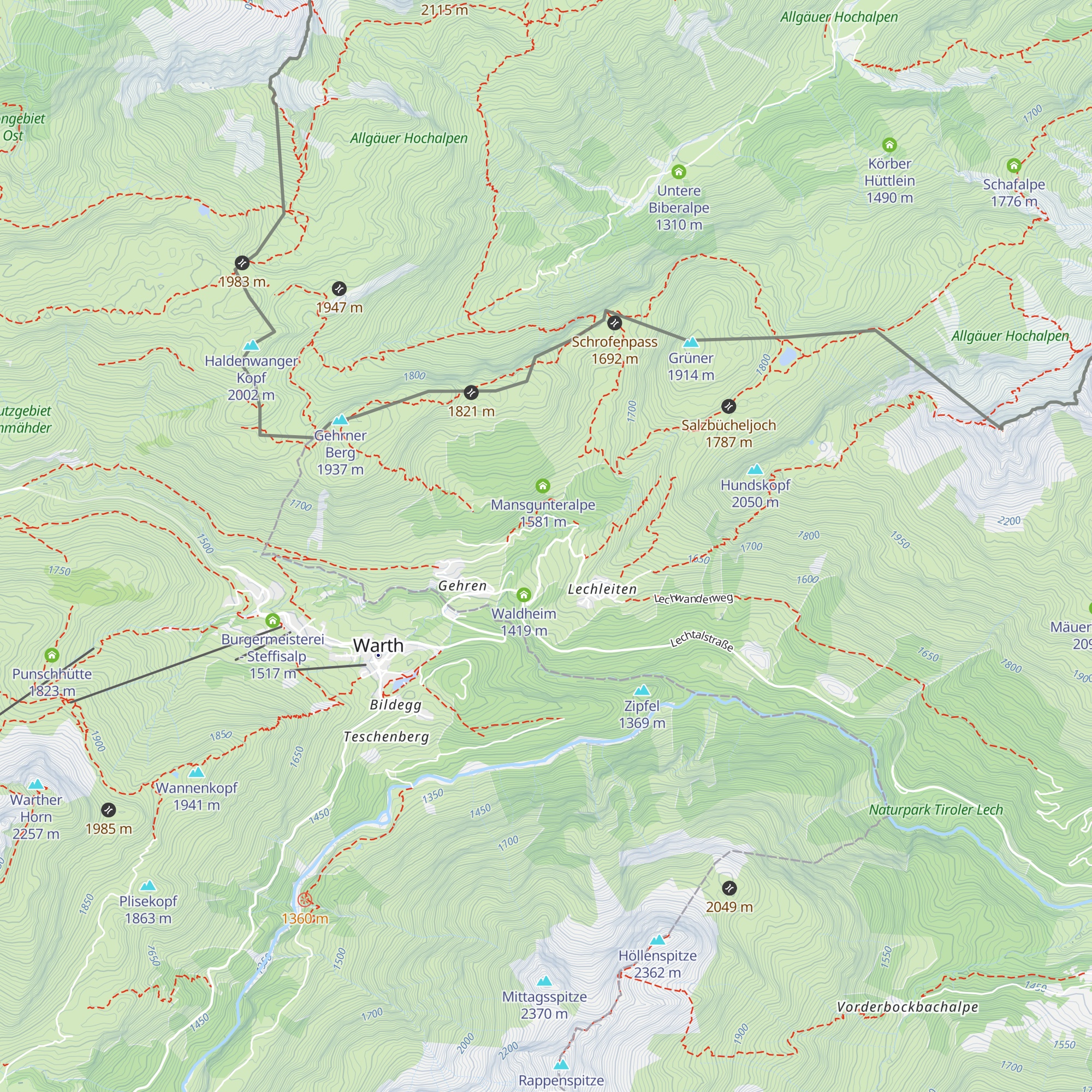 Panorama map