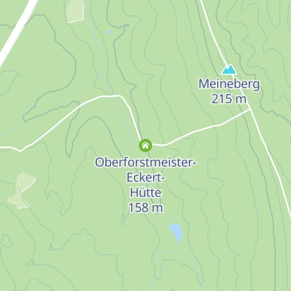 Map of Oberforstmeister-Eckert-Hütte