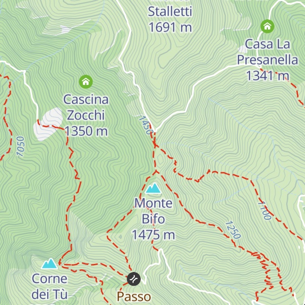 Map of Cascina dei Cacciatori