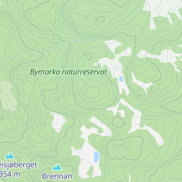 Map of Bykleivåsen