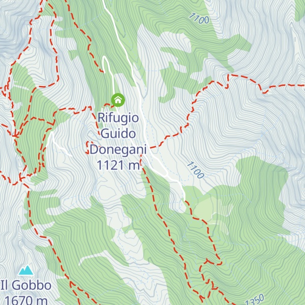 Map of Rifugio Val Serenaia