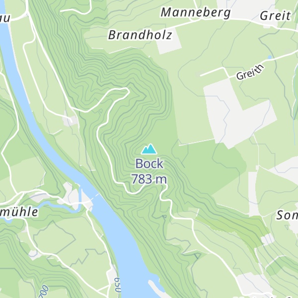 Map of Bock