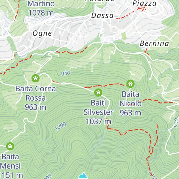 Map of Baita Malüsen