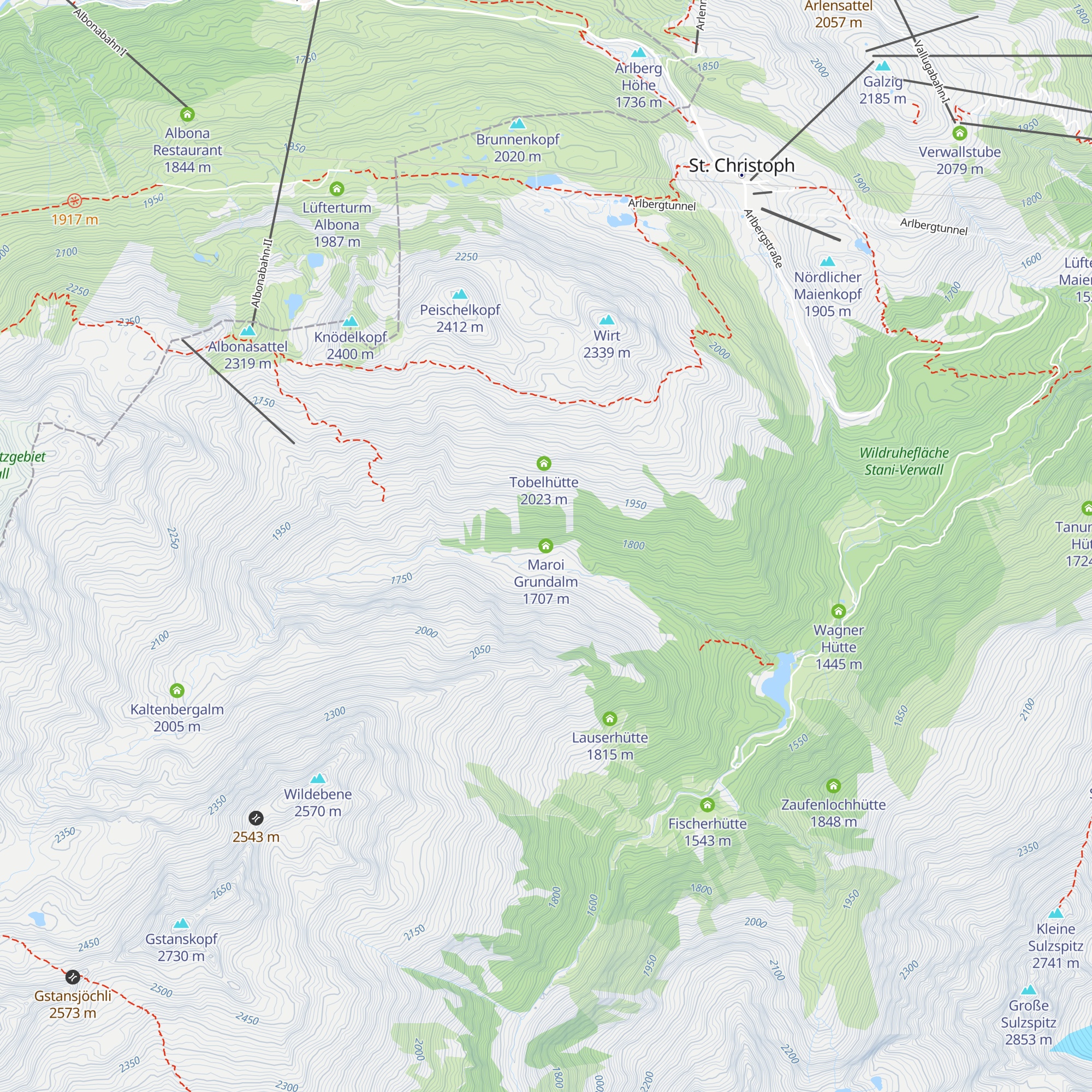 Maroi Grundalm map