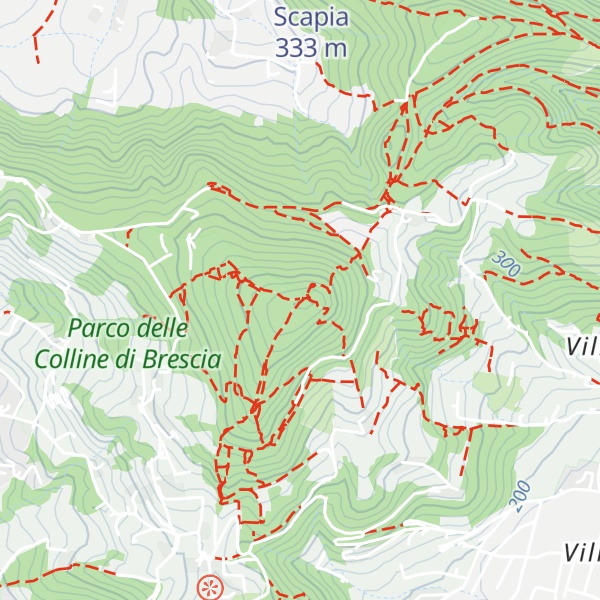 Map of Monte Peso